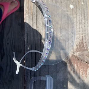 Plastic half face shield!